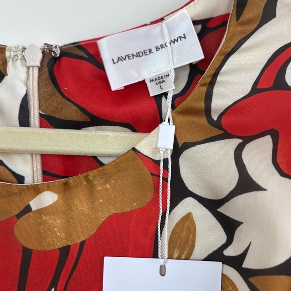 Lavendar Brown Josephine dress NWT - Picture 5 of 5